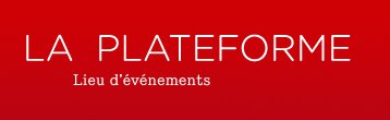 [logo] La Plateforme - lieu d'événements